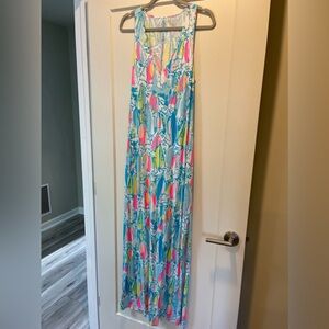 Lilly Pulitzer Cotton Maxi Dress (M)